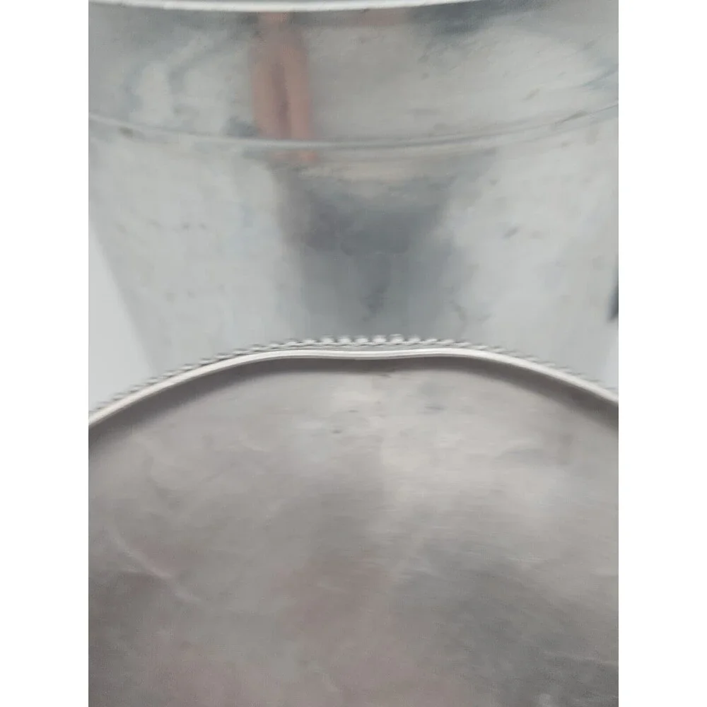 MCM BW Buenilum Hammered Aluminum Ice Bucket Two Handle